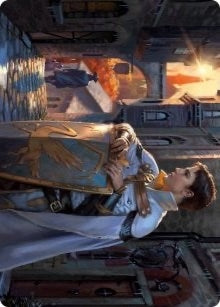 Image for Dennick, Pious Apprentice Art Card (Art Series: Innistrad: Midnight Hunt) (58) - Magic: The Gathering