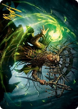 Image for Katilda, Dawnhart Prime Art Card (Gold-Stamped Signature) (Art Series: Innistrad: Midnight Hunt) (62) - Magic: The Gathering