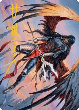 Image for Liesa, Forgotten Archangel Art Card (Gold-Stamped Signature) (Art Series: Innistrad: Midnight Hunt) (63) - Magic: The Gathering