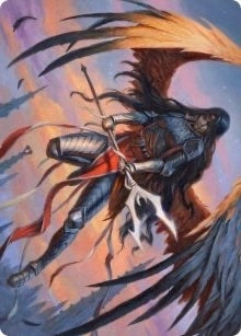 Image for Liesa, Forgotten Archangel Art Card (Art Series: Innistrad: Midnight Hunt) (63) - Magic: The Gathering