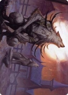 Image for Lord of the Ulvenwald Art Card (Art Series: Innistrad: Midnight Hunt) (64) - Magic: The Gathering