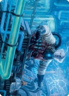 Image for Ludevic, Necrogenius Art Card (Art Series: Innistrad: Midnight Hunt) (65) - Magic: The Gathering