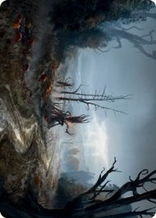 Image for Overgrown Farmland Art Card (Art Series: Innistrad: Midnight Hunt) (74) - Magic: The Gathering