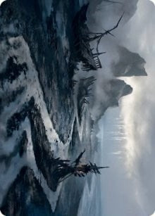 Image for Shipwreck Marsh Art Card (Art Series: Innistrad: Midnight Hunt) (75) - Magic: The Gathering