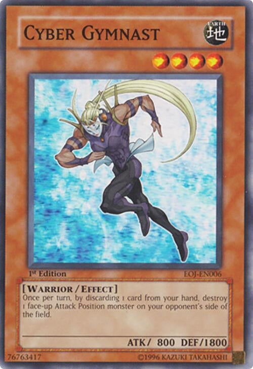 Image for Cyber Gymnast (Enemy of Justice) (EOJ-EN006) - YuGiOh