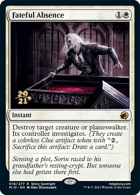 Image for Fateful Absence (Prerelease Cards) (18) - Magic: The Gathering