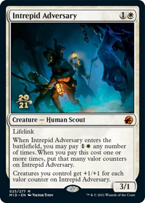 Image for Intrepid Adversary (Prerelease Cards) (25) - Magic: The Gathering