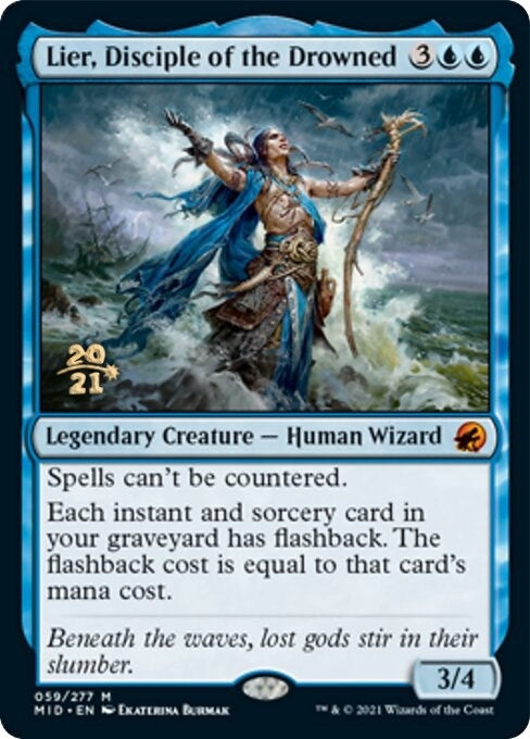 Image for Lier, Disciple of the Drowned (Prerelease Cards) (59) - Magic: The Gathering