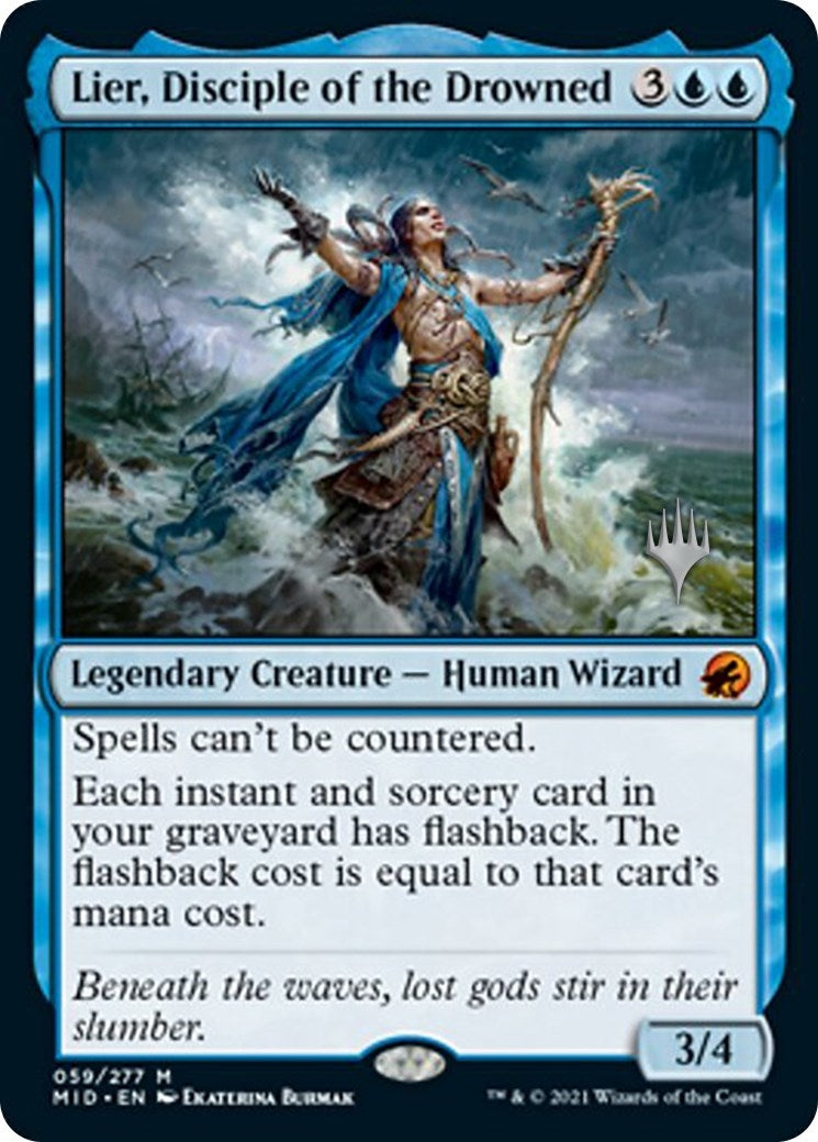Image for Lier, Disciple of the Drowned (Promo Pack: Innistrad: Midnight Hunt) (59) - Magic: The Gathering