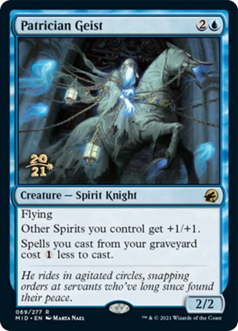 Image for Patrician Geist (Prerelease Cards) (69) - Magic: The Gathering
