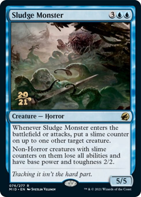 Image for Sludge Monster (Prerelease Cards) (76) - Magic: The Gathering