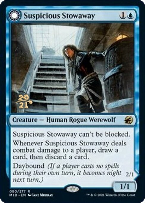 Image for Suspicious Stowaway (Prerelease Cards) (80) - Magic: The Gathering