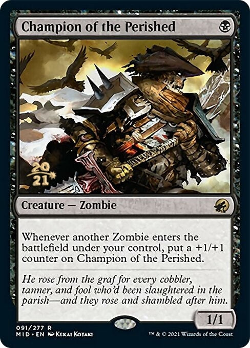 Image for Champion of the Perished (Prerelease Cards) (91) - Magic: The Gathering