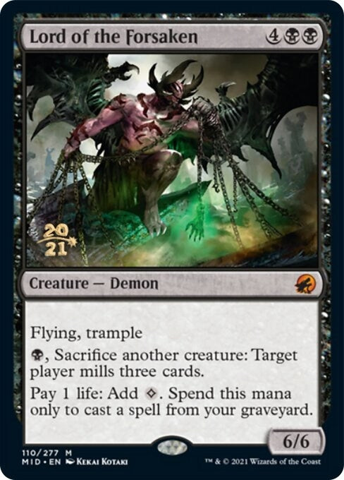Image for Lord of the Forsaken (Prerelease Cards) (110) - Magic: The Gathering