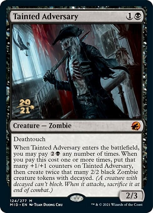 Image for Tainted Adversary (Prerelease Cards) (124) - Magic: The Gathering