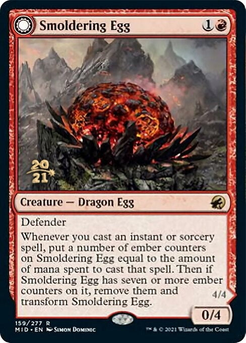 Image for Smoldering Egg (Prerelease Cards) (159) - Magic: The Gathering