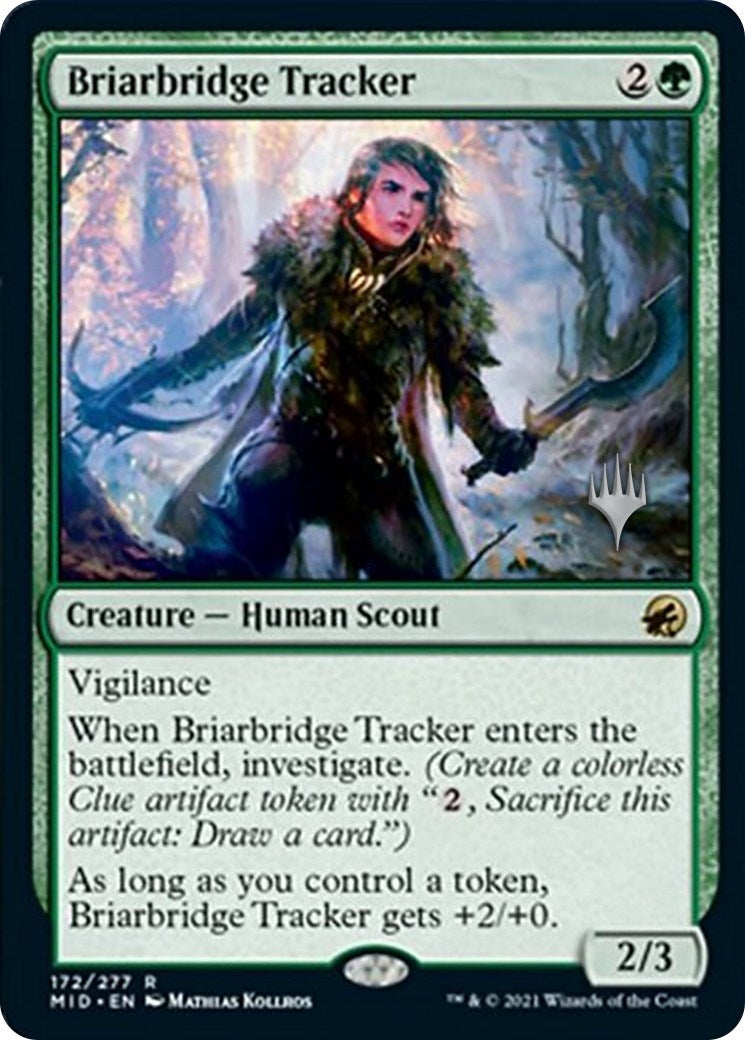 Image for Briarbridge Tracker (Promo Pack: Innistrad: Midnight Hunt) (172) - Magic: The Gathering