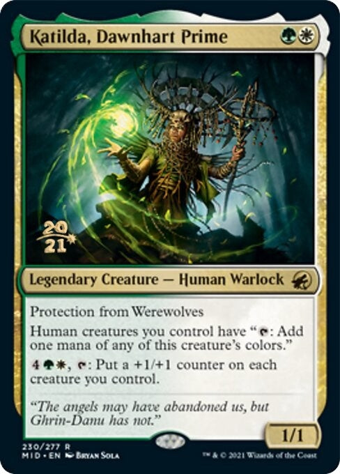Image for Katilda, Dawnhart Prime (Prerelease Cards) (230) - Magic: The Gathering