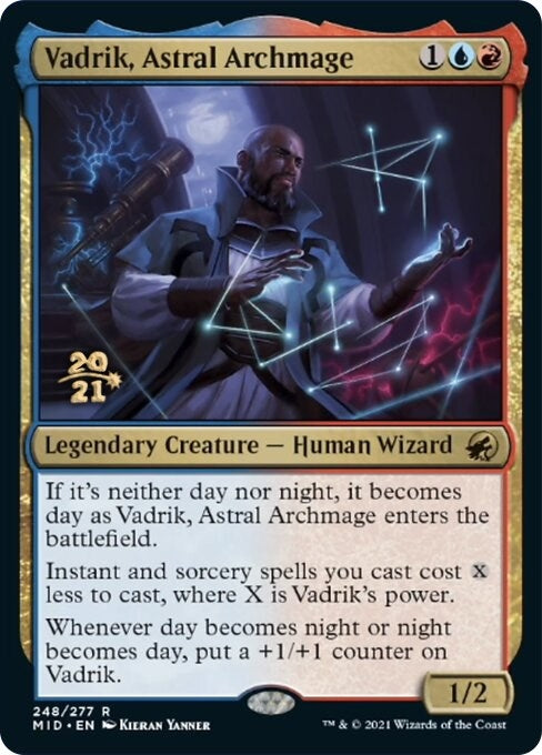 Image for Vadrik, Astral Archmage (Prerelease Cards) (248) - Magic: The Gathering