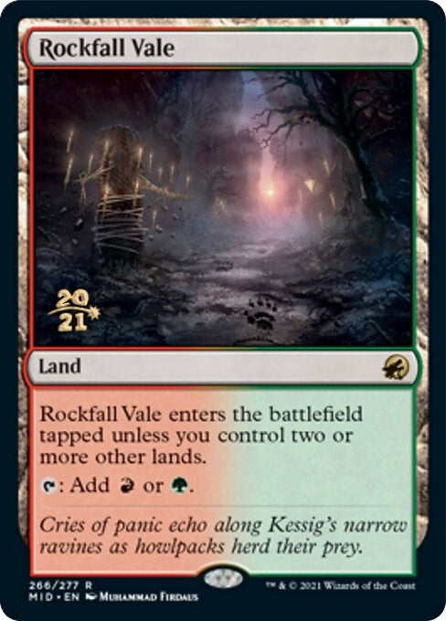 Image for Rockfall Vale (Prerelease Cards) (266) - Magic: The Gathering