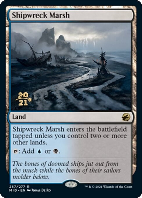 Image for Shipwreck Marsh (Prerelease Cards) (267) - Magic: The Gathering