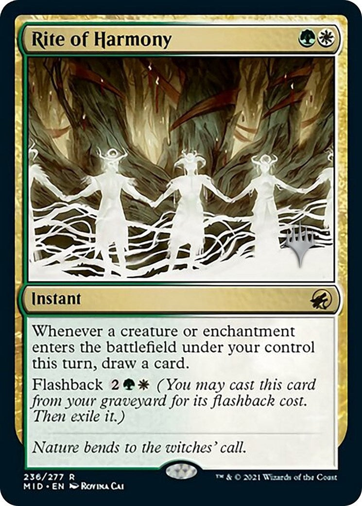 Image for Rite of Harmony (Promo Pack: Innistrad: Midnight Hunt) (236) - Magic: The Gathering