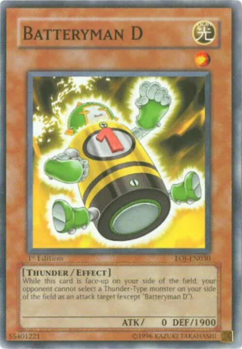 Image for Batteryman D (Enemy of Justice) (EOJ-EN030) - YuGiOh