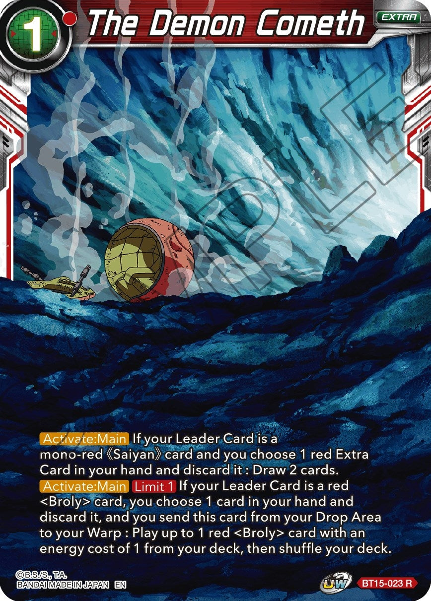 Image for The Demon Cometh (Saiyan Showdown) (BT15-023) - Dragon Ball Super: Masters