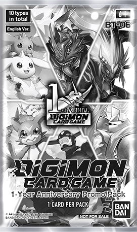 Image for 1-Year Anniversary Promo Pack - Digimon Card Game