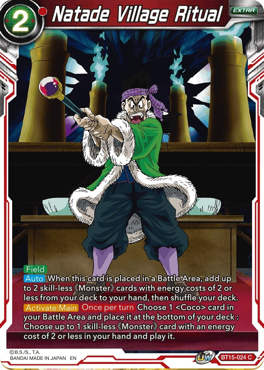 Image for Natade Village Ritual (Saiyan Showdown) (BT15-024) - Dragon Ball Super: Masters