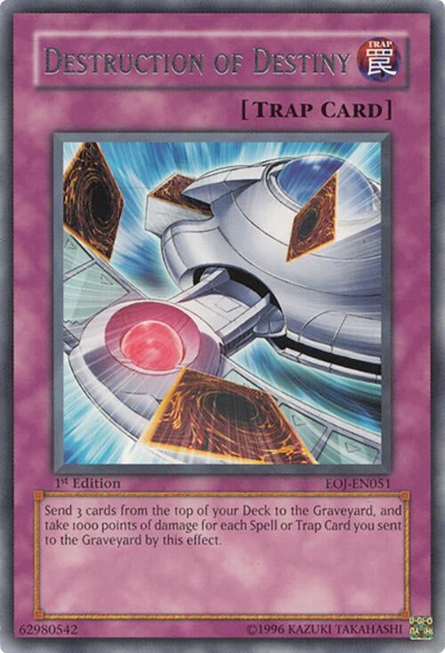 Image for Destruction of Destiny (Enemy of Justice) (EOJ-EN051) - YuGiOh