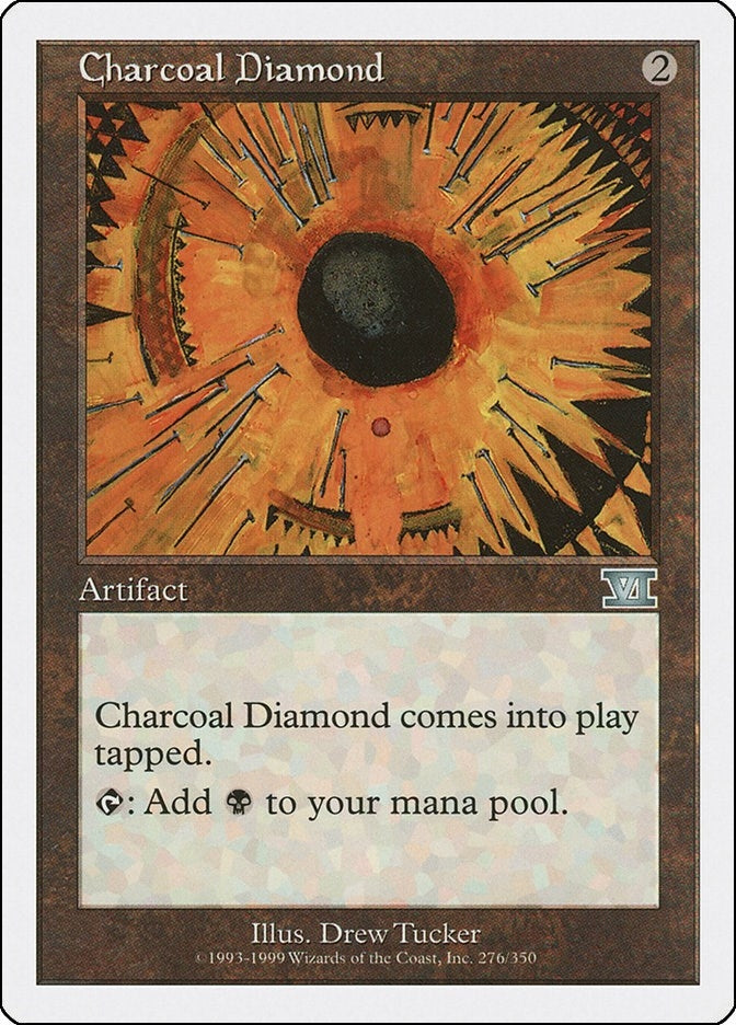 Image for Charcoal Diamond (Classic Sixth Edition) (276) - Magic: The Gathering