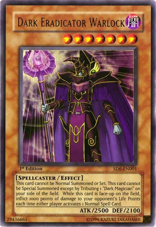 Image for Dark Eradicator Warlock (Structure Deck: Spellcaster's Judgment) (SD6-EN001) - YuGiOh