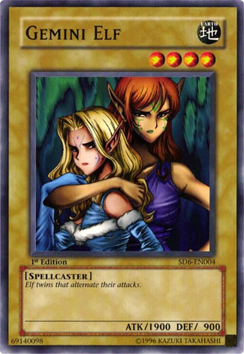 Image for Gemini Elf (Structure Deck: Spellcaster's Judgment) (SD6-EN004) - YuGiOh