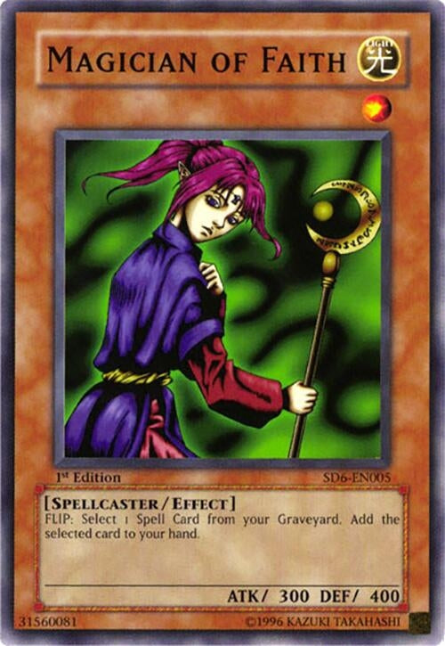 Image for Magician of Faith (Structure Deck: Spellcaster's Judgment) (SD6-EN005) - YuGiOh