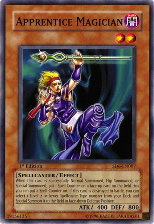 Image for Apprentice Magician (Structure Deck: Spellcaster's Judgment) (SD6-EN007) - YuGiOh
