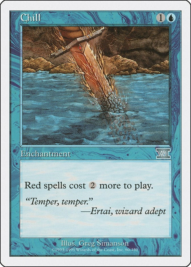 Image for Chill (Classic Sixth Edition) (60) - Magic: The Gathering