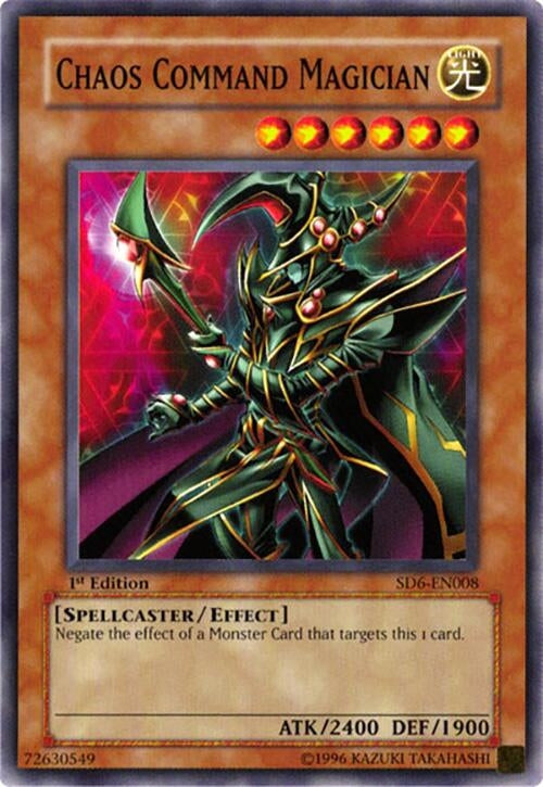 Image for Chaos Command Magician (Structure Deck: Spellcaster's Judgment) (SD6-EN008) - YuGiOh