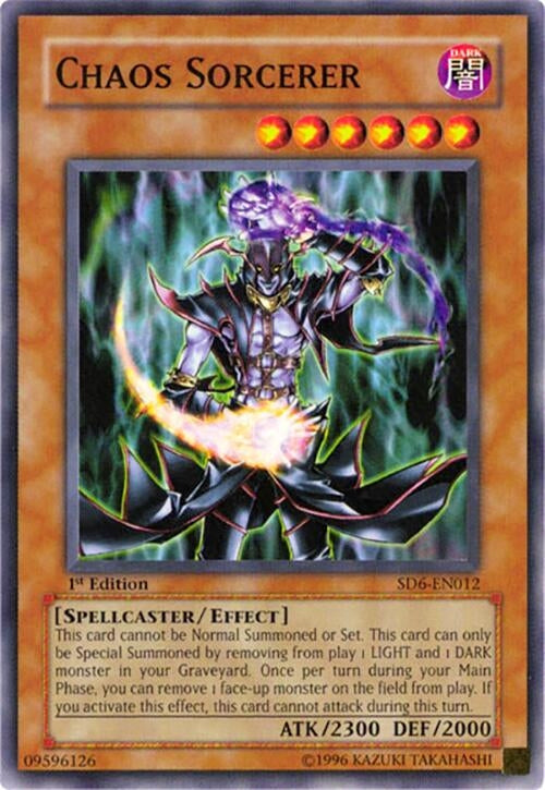 Image for Chaos Sorcerer (Structure Deck: Spellcaster's Judgment) (SD6-EN012) - YuGiOh