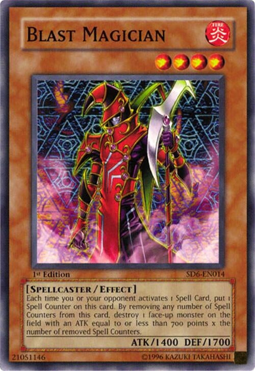 Image for Blast Magician (Structure Deck: Spellcaster's Judgment) (SD6-EN014) - YuGiOh