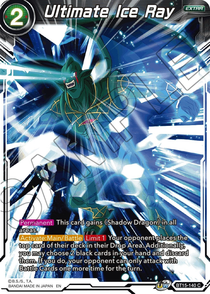 Image for Ultimate Ice Ray (Saiyan Showdown) (BT15-140) - Dragon Ball Super: Masters