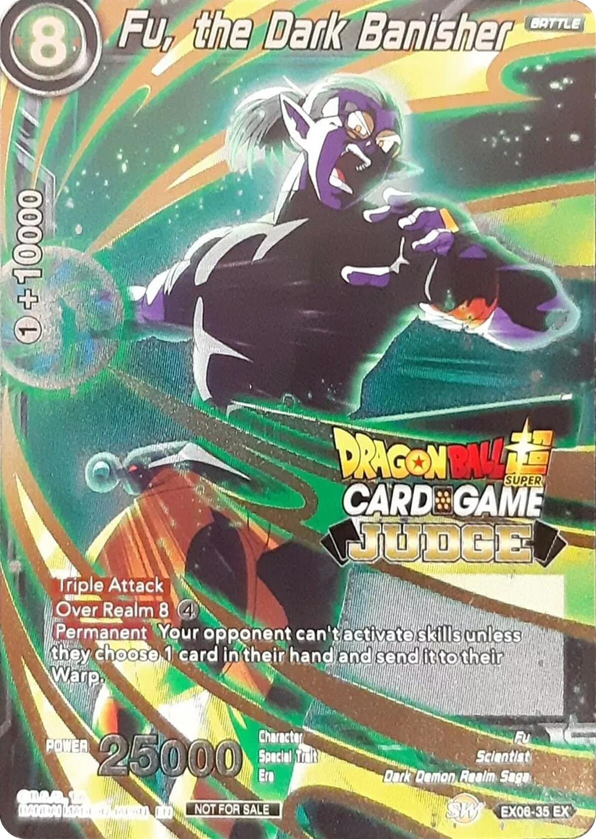 Image for Fu, the Dark Banisher (Judge Promotion Cards) (EX06-35) - Dragon Ball Super: Masters