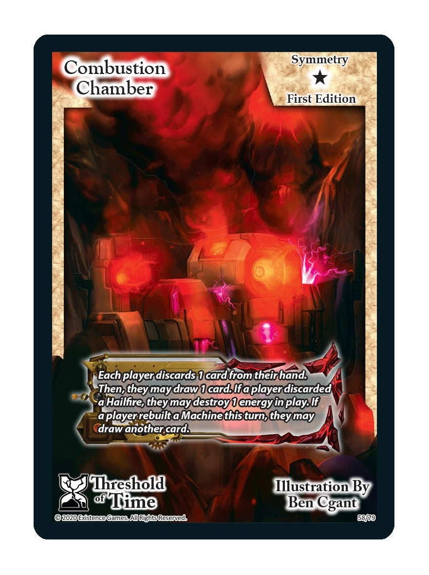 Image for Combustion Chamber (Threshold of Time) (58) - Exodus TCG