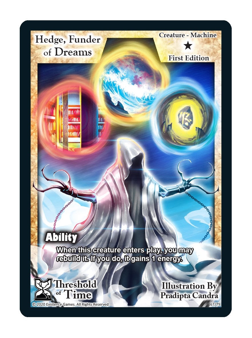Image for Hedge, Funder of Dreams (Threshold of Time) (67) - Exodus TCG