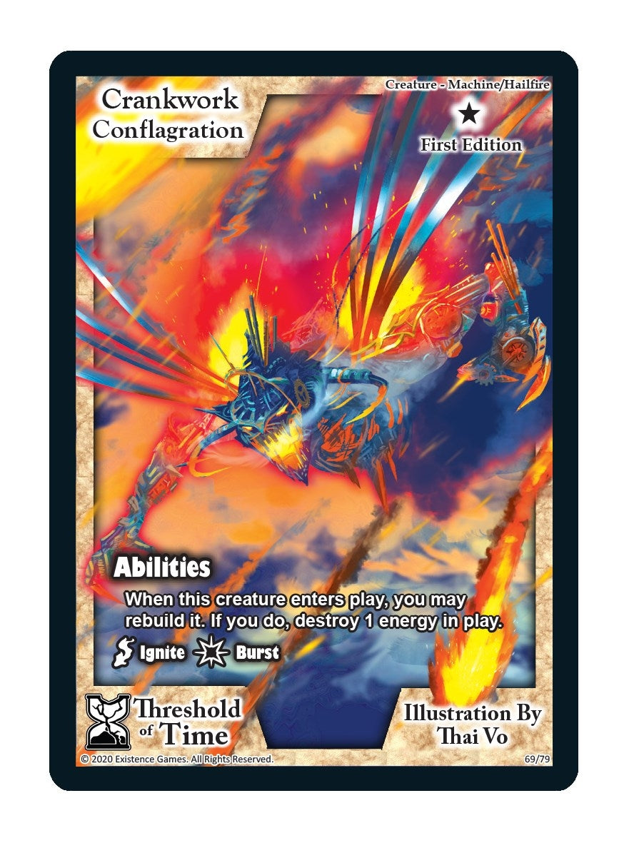 Image for Crankwork Conflagration (Threshold of Time) (69) - Exodus TCG