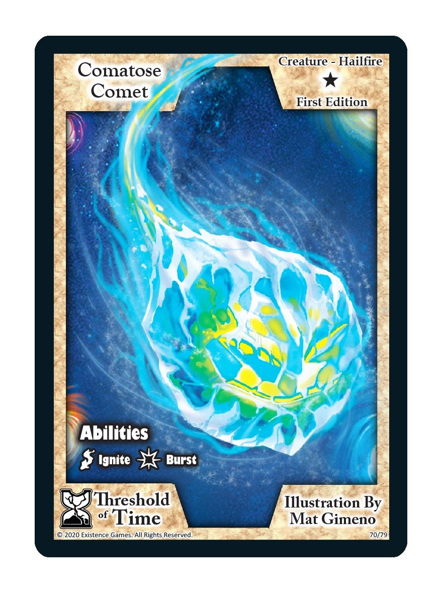 Image for Comatose Comet (Threshold of Time) (70) - Exodus TCG