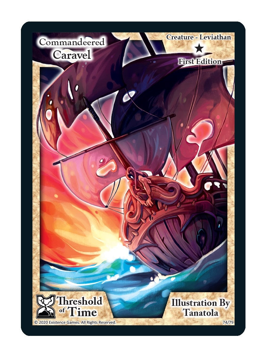 Image for Commandeered Caravel (Threshold of Time) (74) - Exodus TCG