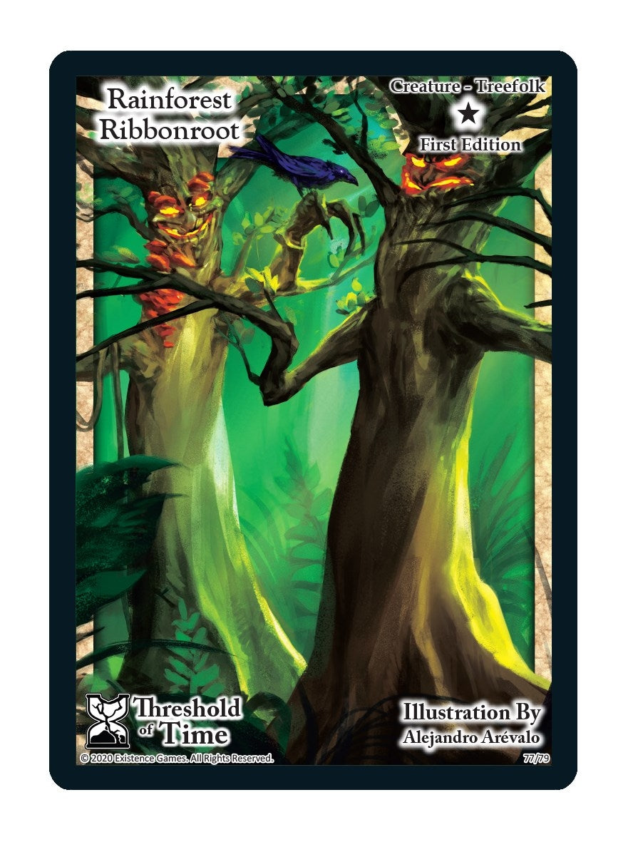 Image for Rainforest Ribbonroot (Threshold of Time) (77) - Exodus TCG