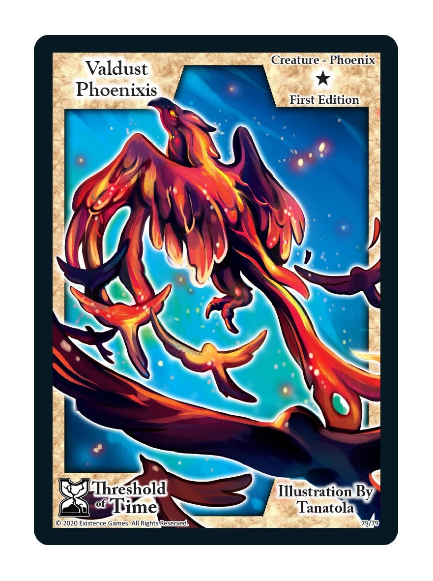 Image for Valdust Phoenixis (Threshold of Time) (79) - Exodus TCG