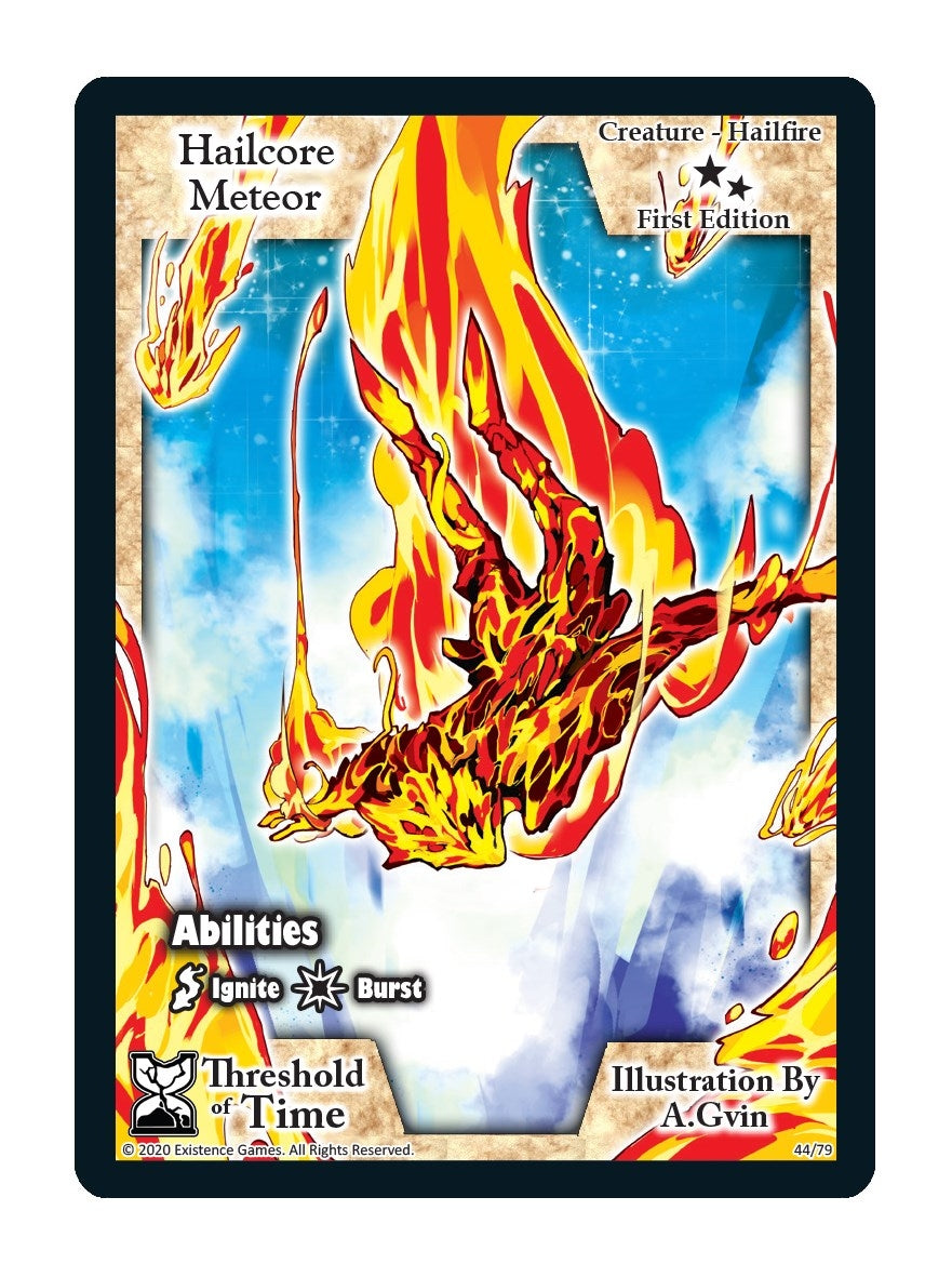 Image for Hailcore Meteor (Threshold of Time) (44) - Exodus TCG